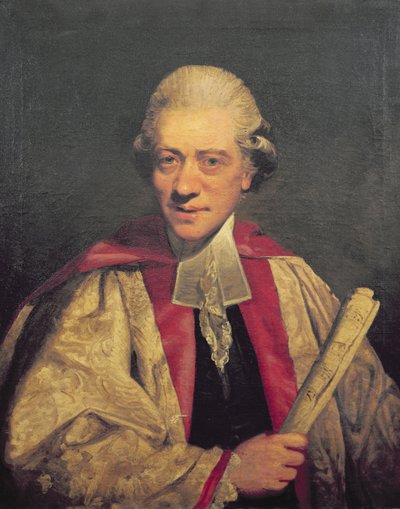 Portrait of Charles Burney by Joshua Reynolds